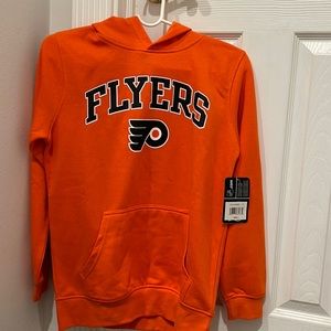 Boys Flyers hoodie, size large (boys 10/12)